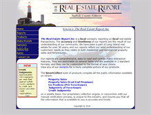 Tablet Screenshot of lirealestatereport.com